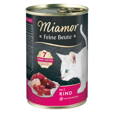 Miamor Feine Beute 12 x 400 g - Hovězí