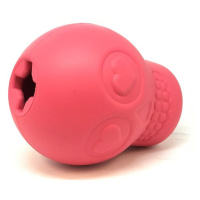 Hračky pro psy - SodaPup růžová žvýkací lebka