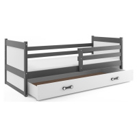 BMS Dětská postel RICO 1 | šedá 90 x 200 cm Barva: Bílá