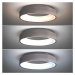 SOLIGHT WO768-G LED stropní světlo kulaté Treviso, 48W, 2880lm, stmívatelné, dálkové ovládání, š