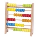 Dřevěné počítadlo, 60 kroužků Montessori