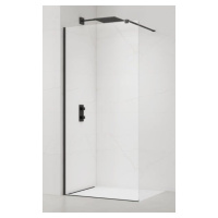 Sprchová zástěna Walk-in 160 cm SAT PVD Gun metal SATBWI160PRGM