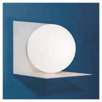 Marchetti Nástěnné svítidlo Balance, pravá koule, bílé