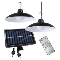 SADA 2x LED Stmívatelné solární závěsné svítidlo LED/6W/3,7V 2000 mAh IP44 + DO