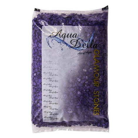 Ebi AQUA DELLA Glamour Stone 6/9mm 2kg URBAN-PURPLE -Barevný třpytivý štěrk do