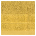 Bavlněný froté ručník s proužky DAMIAN 50x90 cm, mustard/hořčicová, 500 gr Mybesthome