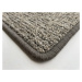 Vopi koberce Kusový koberec Alassio hnědý čtverec - 120x120 cm