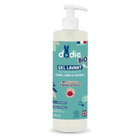 Dodie Organic Dětský mycí gel na vlasy, tělo a obličej 3v1 (400 ml)