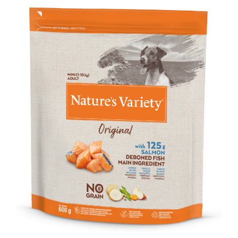 Nature's Variety Original pro malé psy s lososem 600 g Nature’s Variety