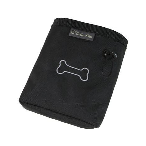 Olala Pets kapsa na pamlsky 15 × 10 cm - černá
