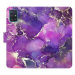 iSaprio flip pouzdro Purple Marble pro Samsung Galaxy A51