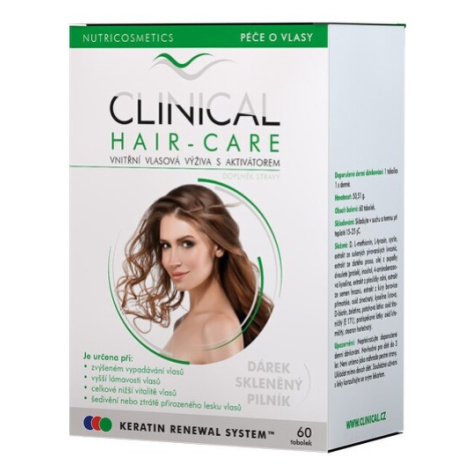 Clinical Hair-Care tob.60 + skleněný pilník 2měsíční kúra