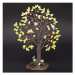 AMADEA Dřevěný 3D strom barevný - třešeň, výška 17 cm