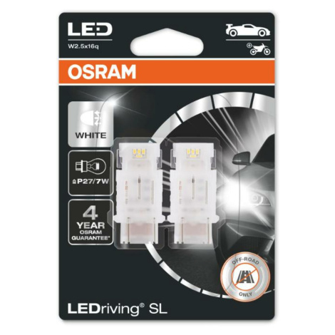 OSRAM LED P27/7W 3157DWP 6000K 12V 2,5W W2,5x16q