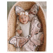 Babysteps Roztomilý dětský dekorační polštářek MOTÝL Zvolte rozměr: Velký 58 x 42 cm