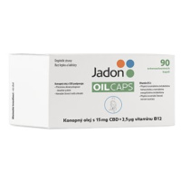 Jadon Oil Caps Konop.olej 15mg Cbd+vit.b12 Cps.90