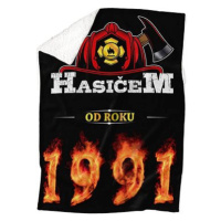 IMPAR Beránková deka Hasičem od roku - 1991