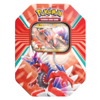 Nintendo Pokémon TCG: Paldea Legends Tin Barva: Červená