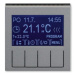 ABB Levit M termostat pokojový ocelová/kouřová černá 3292H-A10301 69 programovatelný