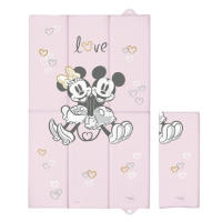 CEBA Podložka přebalovací cestovní (50x80) Disney Minnie & Mickey Pink