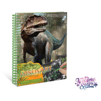 DinosArt Vyškrabovací deníček