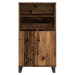 vidaXL Skříň highboard old wood 60 x 36 x 110 cm kompozitní dřevo