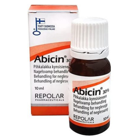 REPOLAR Abicin® 30% pryskyřicový lak proti plísňovým infekcím nehtů 10ml