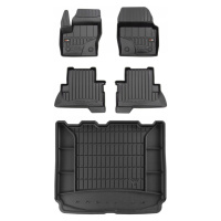 Set 3D Koberečky a rohož do kufru Ford Kuga Mk2 2012-2019 bw