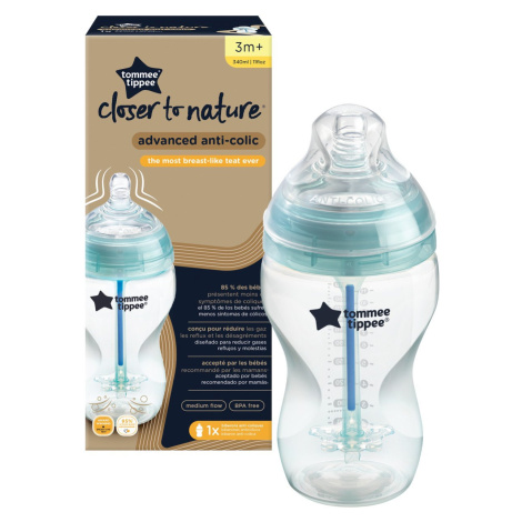 TOMMEE TIPPEE kojenecká láhev Advanced Anti-Colic 3m+,