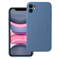 Smarty Mag silikonový kryt s MagSafe iPhone 11 modrý