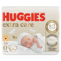Huggies Extra Care velikost 0, 25 ks