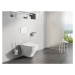 Ravak WC tlačítko Uni satin, matné stříbrné tlačítko pro nádrže Ravak G II a W II