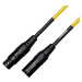 Cascha Standard Line Mic Cable Yellow 2m