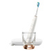 PHILIPS SONICARE DiamondClean 9000 Sonický kartáček s aplikací a nabíjecí skleničkou HX9911/94