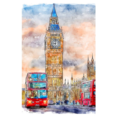 Obraz 60x90 cm London – Fedkolor