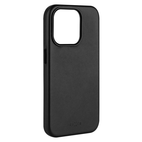 FIXED MagLeather kožený kryt s MagSafe Apple iPhone 13 Pro černý
