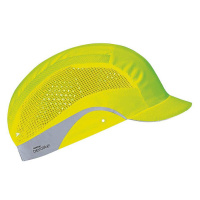 Čepice s vnitřní výztuhou JSP Hardcap AEROLITE, zkrácený kšilt 2,5cm - HV žl