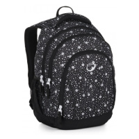 Bagmaster SUPERNOVA 24 A studentský batoh – černo-bílý BagMaster