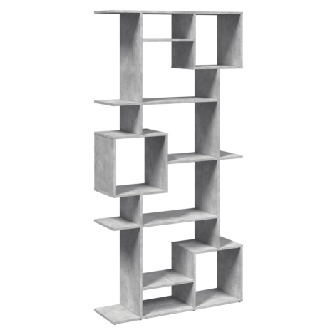 vidaXL Knihovna betonově šedá 92 x 29 x 188 cm kompozitní dřevo