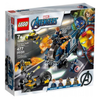 Lego® super heroes 76143 avengers: boj o náklaďák