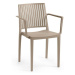 91050 Zahradní křeslo BARS ARMCHAIR - taupe