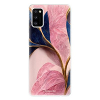 iSaprio Pink Blue Leaves pro Samsung Galaxy A41