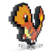 MEGA POKÉMON PIXEL ART - CHARMANDER