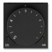 ABB Levit M termostat otočný 3292H-A10101 63 onyx/kouřová černá