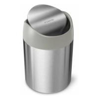 Simplehuman odpadový koš na stůl MINI 1,5 l, nerez