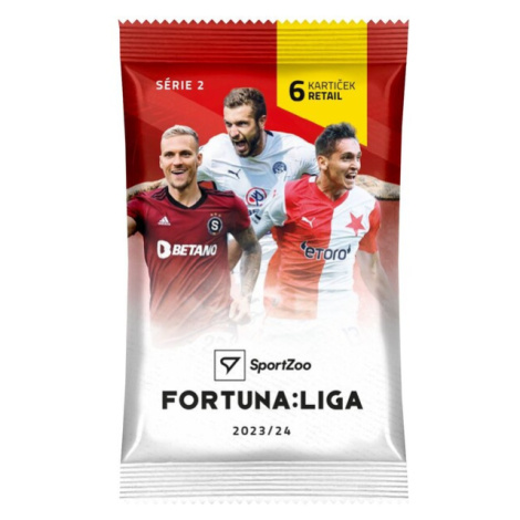 Fotbalové karty SportZoo Retail Balíček FORTUNA:liga 2023/24 - 2. série