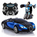 Robot Auto 2V1 Bugatti Dálkově Ovládané R/c Dálkové Ovládání Usb Baterie