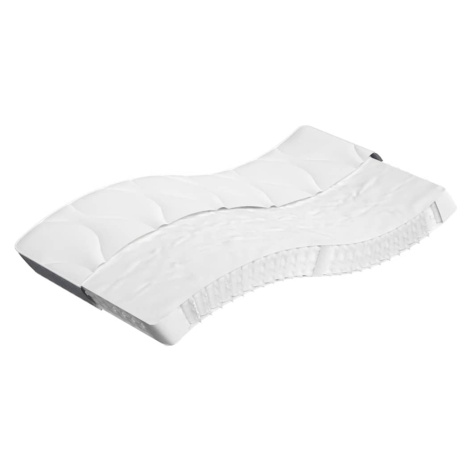 vidaXL Taštičková pružinová matrace medium 100 x 220 cm