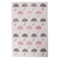 Dětský koberec SLIM 9998 bílý / vícebarevný