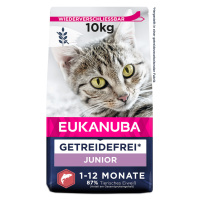 Eukanuba Kitten Grain Free bohaté na lososa - 2 x 10 kg